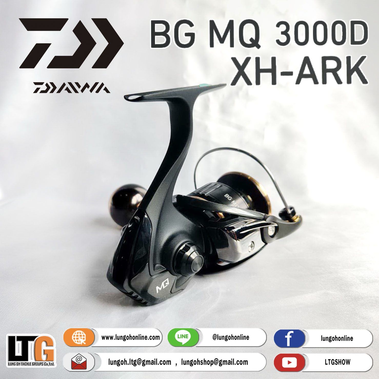 Jual Reel Daiwa BG MQ 3000 D XH-ARK - Jakarta Utara - Ceo Fishing