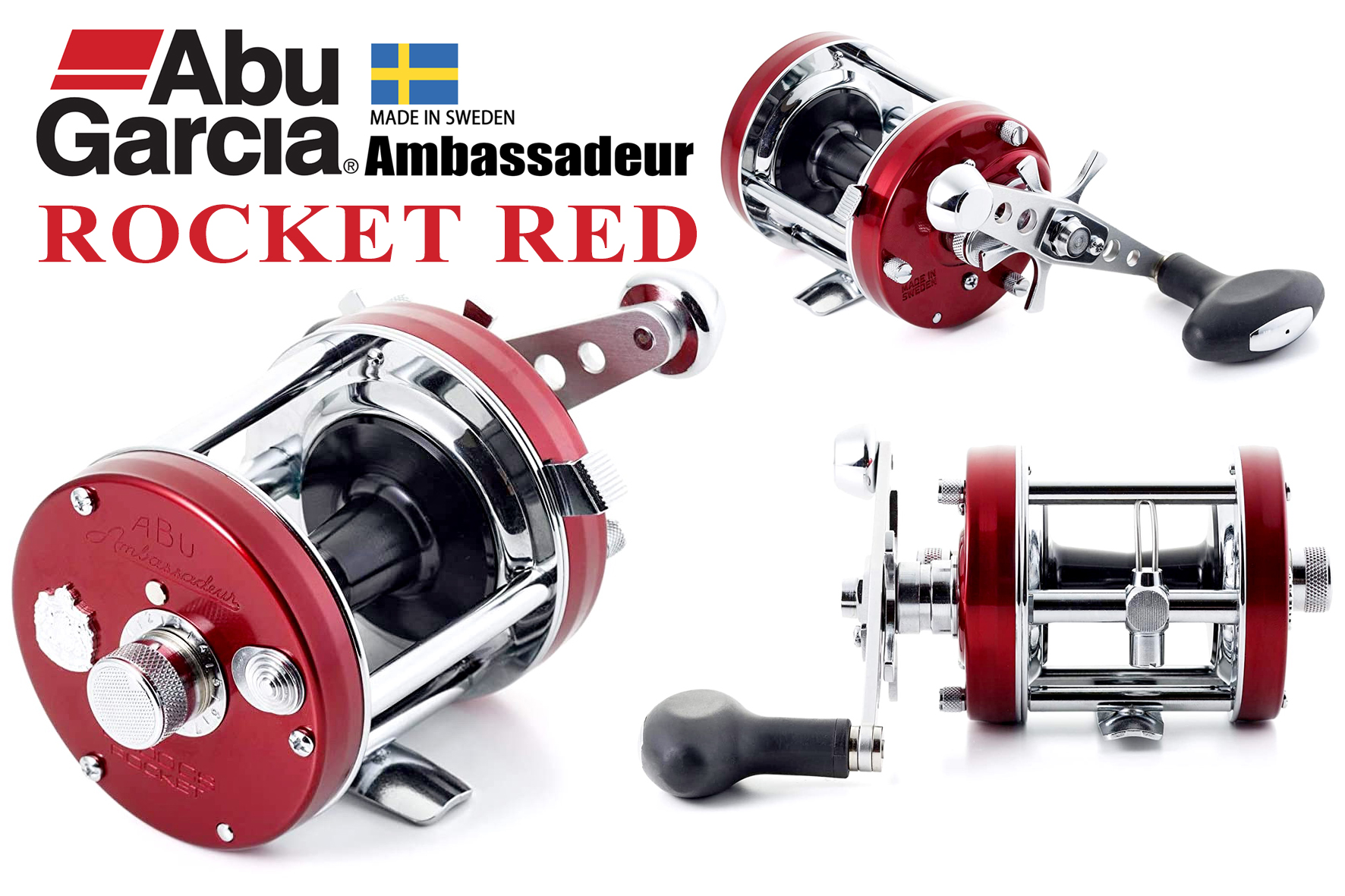 รอก Abu Ambassadeur Rocket 6500cs Rocket Red